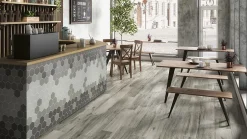 Carrelage sol et mur effet bois COOLWOOD - 22.2X89.7 COOLWOOD WHITE PEPPER-Grespor Discount