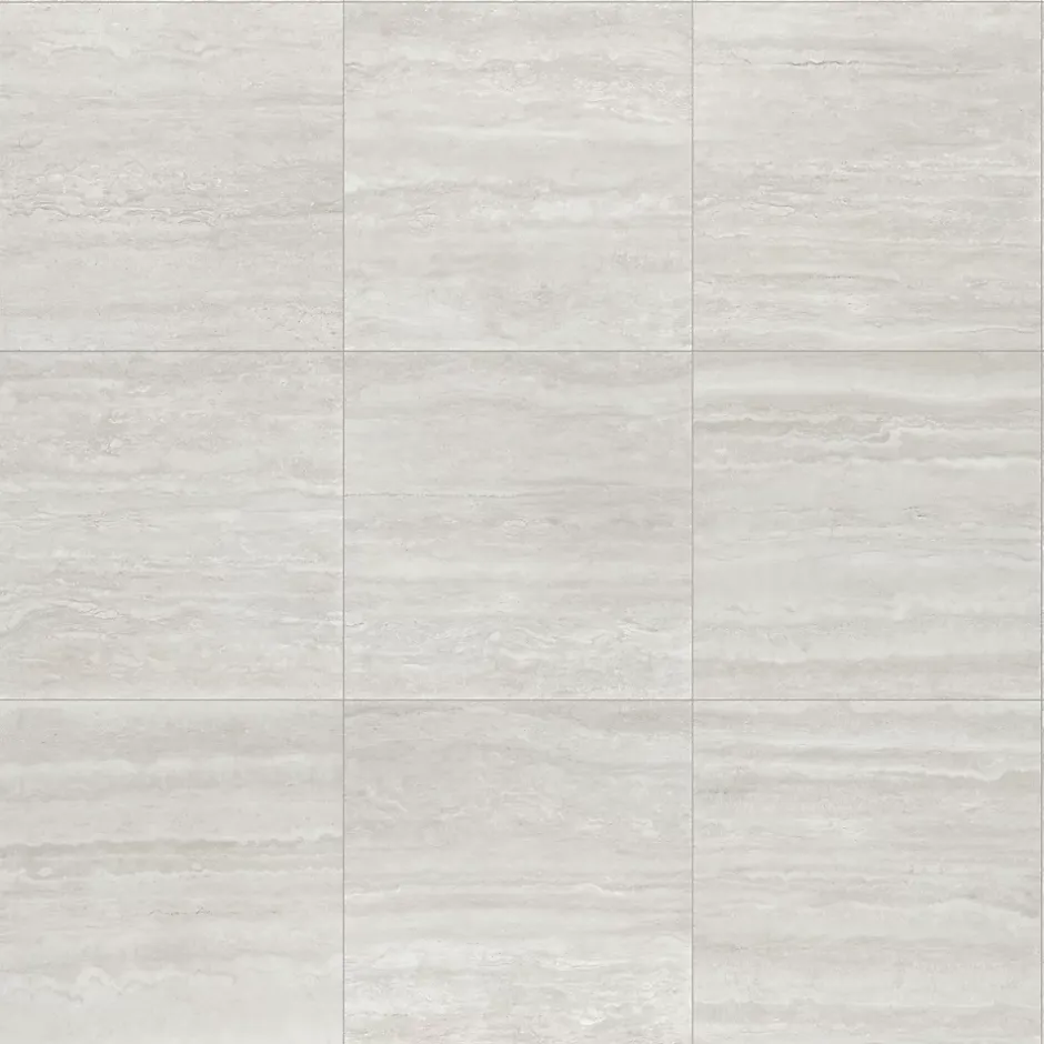 GoodHome Carrelage sol et mur intérieur gris clair effet pierre L.59,5 x l.59,5 cm x ép.9,5 mm, Kyat