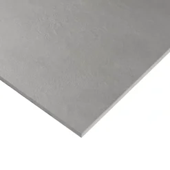 Carrelage sol et mur intérieur gris moyen effet béton L.60 x l.60 cm x ép.9,5 mm, District-Ecoceramic Outlet
