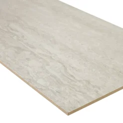 Carrelage sol et mur intérieur gris clair effet pierre L.59,5 x l.29,5 cm x ép.8,7 mm, Kyat-GoodHome Hot