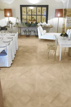 Carrelage sol et mur intérieur effet bois L.90 x l.90 cm x ép.9 mm, Versailles