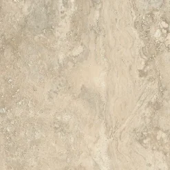 Carrelage sol et mur intérieur effet pierre beige L.60 x l.60 cm x ép.8 mm, Siena- New