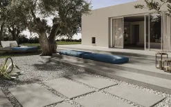 RAK Ceramics Carrelage sol et mur intérieur / extérieur effet béton Créative Concrète P Stone Grey l.60 X L.120 cm rectifié 1er choix R11