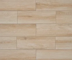 Carrelage sol et mur intérieur effet bois brut L.61,5 x l.20,5 cm x ép.9,5 mm, Nicole