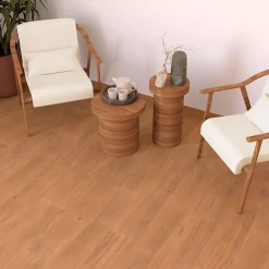 Carrelage sol et mur intérieur effet bois brut foncé L.120 x l.20 cm x ép.9 mm, Antic Rustic-