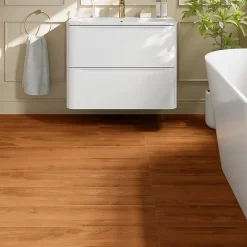 Carrelage sol et mur intérieur effet bois brut foncé L.120 x l.20 cm x ép.9 mm, Antic Rustic-