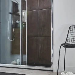 Carrelage sol et mur intérieur grès cérame brun effet pierre L.60 x l.30 cm x ép.9,5 mm, Dourtio- Clearance