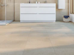 Carrelage sol et mur intérieur effet pierre beige mat L.45 x l.45 cm x ép.8,5 mm, Rodas