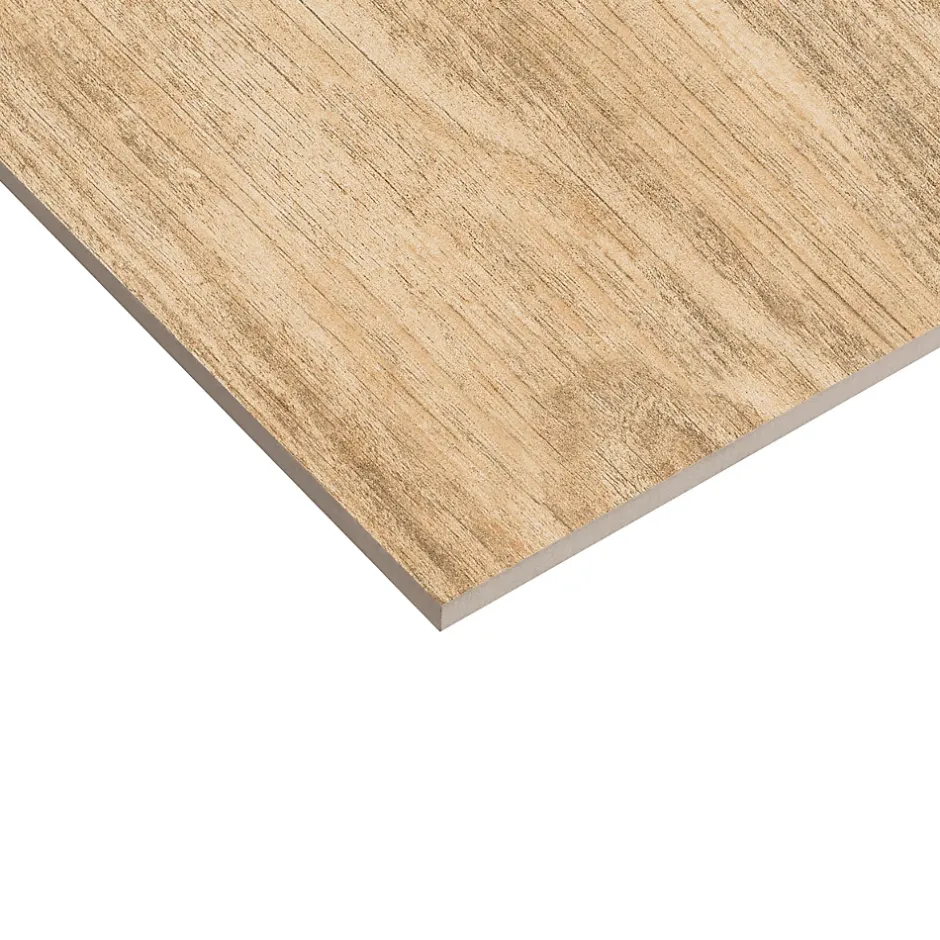 Carrelage sol et mur intérieur effet bois brut L.120 x l.20 cm x ép.9 mm, Kyra Rovere