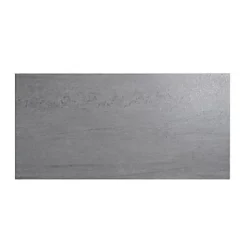 Carrelage sol et mur intérieur gris effet pierre L.60 x l.30 cm x ép.9,5 mm, Oikos-GoodHome Hot