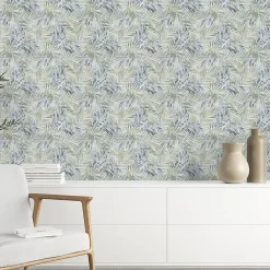 Carrelage sol et mur intérieur grès cérame émaillé décor feuilles d'olivier L.60 x l.30 cm x ép.7.4 mm, Olivio-Gresmalt Sale