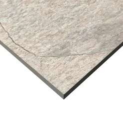 Carrelage sol et mur intérieur effet pierre beige mat L.60 x l.30 cm x ép.9 mm, Denali- Outlet