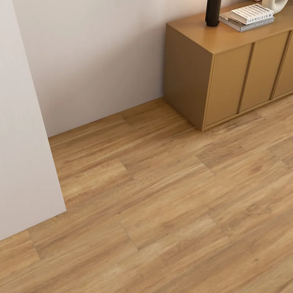 Carrelage sol et mur intérieur effet parquet mat L.120 x l.23cm x ép.9,7mm , Svalbard-Alaplana Hot