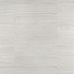 Carrelage sol et mur intérieur gris effet pierre L.59,5 x l.120 cm x ép.10 mm, Kyat-GoodHome