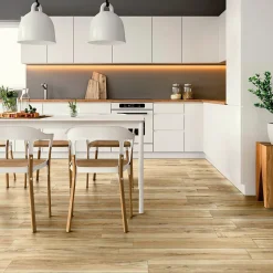 Carrelage sol et mur intérieur effet bois brut mat L.90 x l.15 cm, Woodland