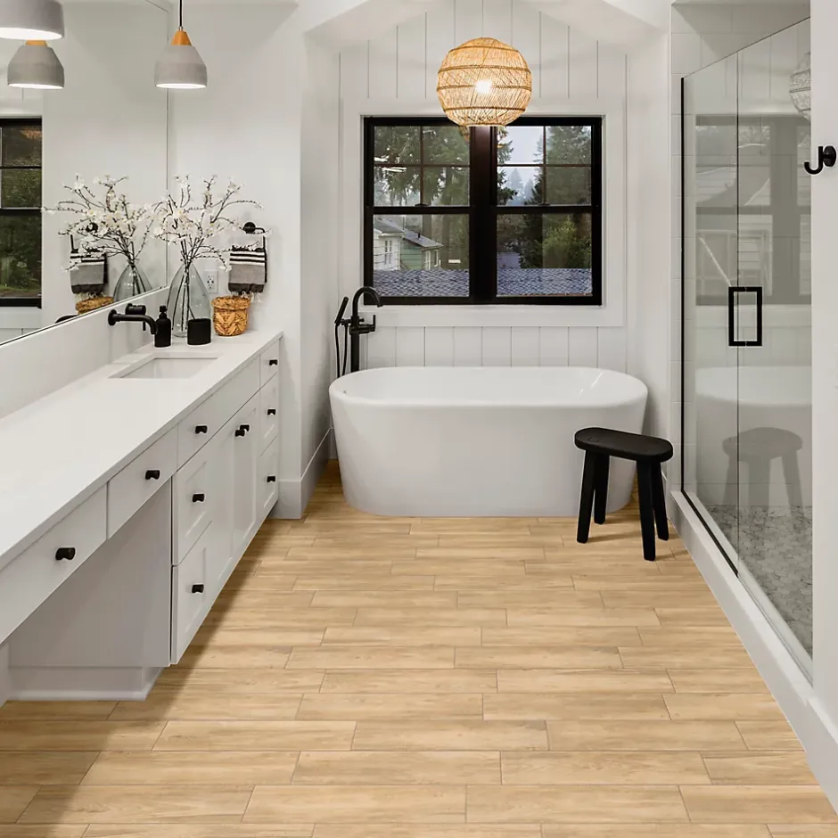 Carrelage sol et mur intérieur effet bois brut L.60 x l.15 cm x ép.8,5 mm, Kyra Rovere- Best