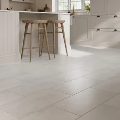 GoodHome Carrelage sol et mur intérieur ivoire effet pierre L.60 x l.30 cm x ép.9,5 mm, Oikos