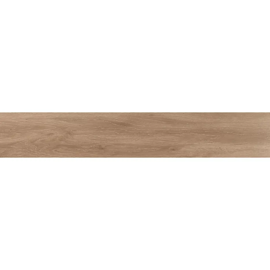 Ecoceramic Carrelage sol et mur intérieur effet bois brut mat L.120 x l.20 cm x ép.9 mm, Urbanwood