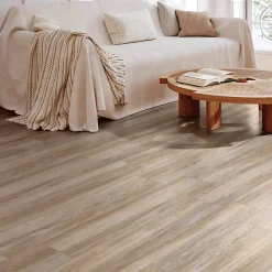 Carrelage sol et mur intérieur effet bois brut mat L.120 x l.20 cm x ép.9 mm, Kyra Betulla