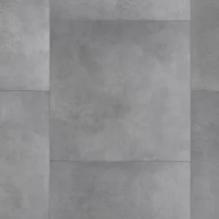 Carrelage sol et mur intérieur gris mat effet béton L.61,6 x l.61,6 cm x ép.8,5 mm, Konkrete-GoodHome Outlet