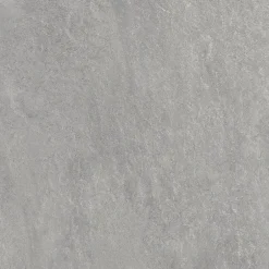Carrelage sol et mur intérieur gris clair effet pierre L.60,4 x l.60,4 cm x ép.7,4 mm, Mitha- Online