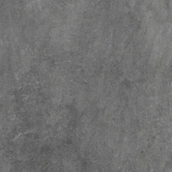 Carrelage sol et mur intérieur effet béton gris foncé L.60 x l.60 cm x ép.7,4 mm, Mitha- Best