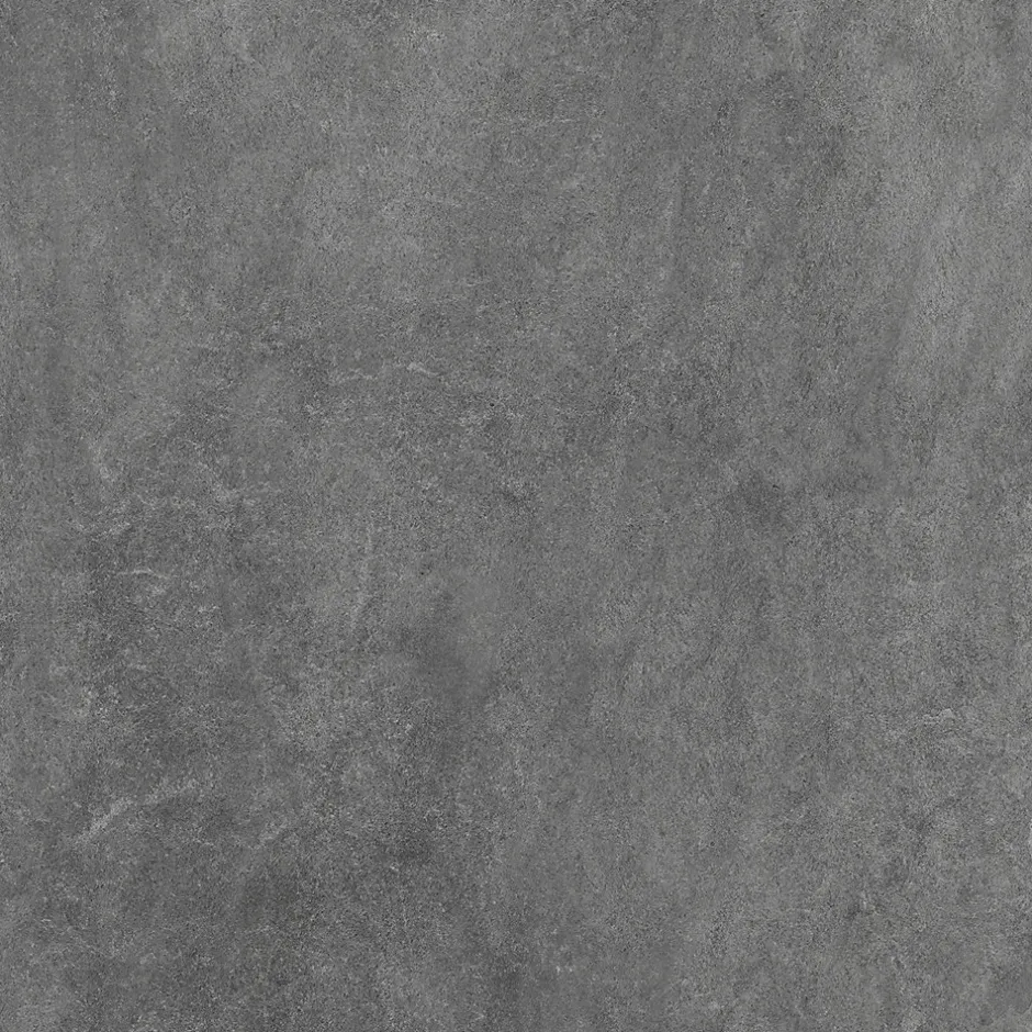 Carrelage sol et mur intérieur effet béton gris foncé L.60 x l.60 cm x ép.7,4 mm, Mitha- Best