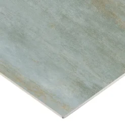 Carrelage sol et mur intérieur en grès cérame effet béton vert sauge mat L.61 x l.61 cm x ép.7,4 mm, Upper-Gresmalt Hot