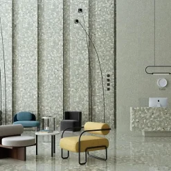 Carrelage sol extérieur antidérapant effet terrazzo 80x80 cm MONACO R VERDE ANTIDESLIZANTE-Aelle Carrelage Best