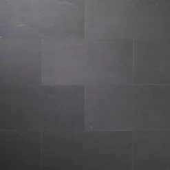 GoodHome Carrelage sol extérieur anthracite effet ardoise L.61,3 x l.30,3 cm x ép.9 mm, Slate