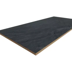 GoodHome Carrelage sol extérieur anthracite effet ardoise L.61,3 x l.30,3 cm x ép.9 mm, Slate