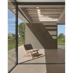 Aelle Carrelage Carrelage sol extérieur antidérapant effet béton ciré naturel 60x120 cm Boost natural umber