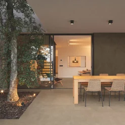 Aelle Carrelage Carrelage sol extérieur antidérapant effet béton ciré naturel 60x120 cm Boost natural umber