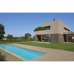 Carrelage sol extérieur antidérapant effet béton ciré naturel 60x120 cm Boost natural ECRU-Aelle Carrelage New