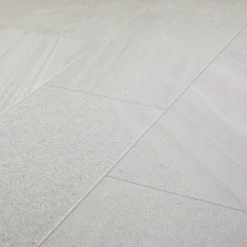 Carrelage sol extérieur beige effet pierre L.62 x l.31 cm x ép.7,4 mm, English Stone- Hot