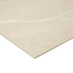Carrelage sol extérieur beige mat effet pierre L.60 x l.60 cm x ép.8 mm, Bodo- Sale