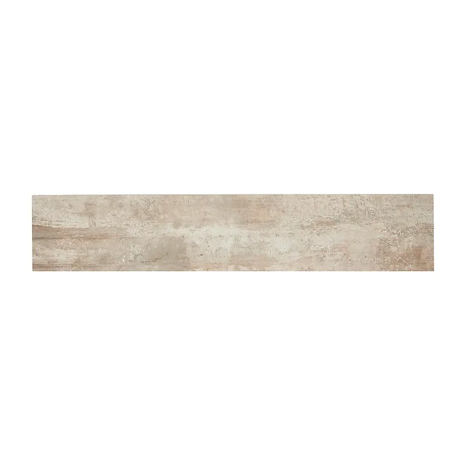 Carrelage sol extérieur Brown marron 23 x 120 cm-GoodHome