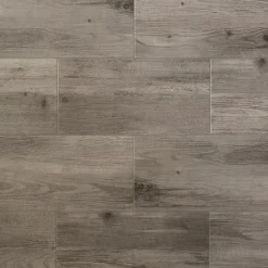 Carrelage sol extérieur effet bois gris clair L.60 x l.30 cm x ép.8,7 mm, Norwegio