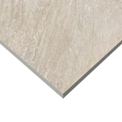 GoodHome Carrelage sol extérieur en grès cérame émaillé effet pierre beige l.60 x L.60 x ép.2 cm Cancora