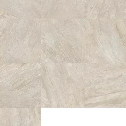 GoodHome Carrelage sol extérieur en grès cérame émaillé effet pierre beige l.60 x L.60 x ép.2 cm Cancora