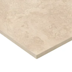 GoodHome Carrelage sol extérieur en grès cérame émaillé effet pierre beige l.60 x L.60 x ép.2 cm Tamiri