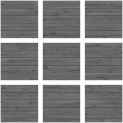 Carrelage sol extérieur en grès cérame émaillé effet chêne anthracite l.45 x L.45 x 0.95 cm Deckland-Ecoceramic Sale