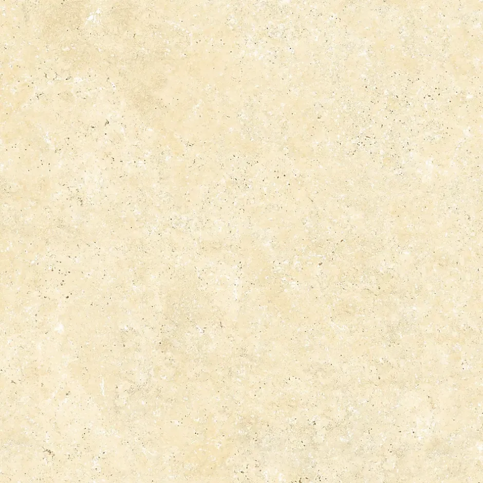 Carrelage sol extérieur en grès cérame émaillé effet travertin beige l.60 x L.60 x ép.0.74 cm Traverno