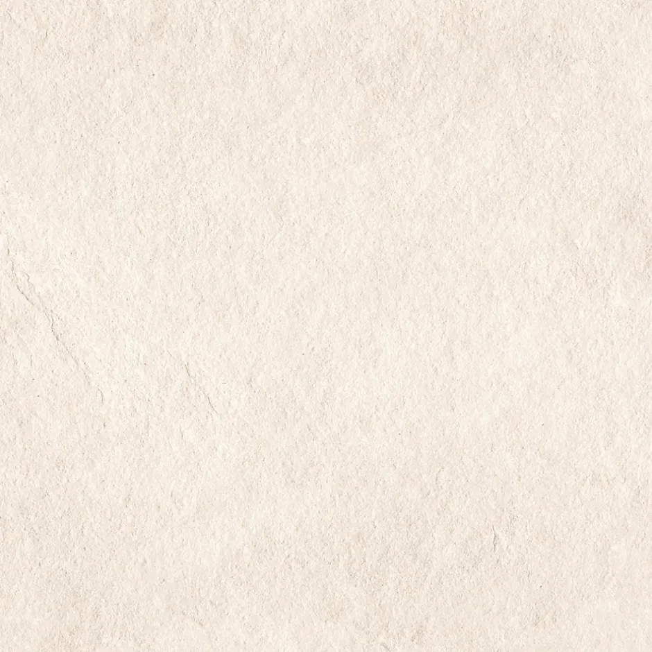 Carrelage sol extérieur en grès cérame émaillé effet pierre beige l.45 x L.45 x ép.0,85 cm Avora-Ecoceramic