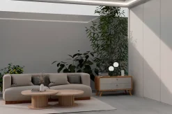 Carrelage sol extérieur en grès cérame émaillé effet pierre gris l.33 x L.33 x ép.0,9 cm Mustang-Mykonos Best