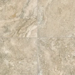 Carrelage sol extérieur en grès cérame émaillé effet pierre beige l.60 x L.60 x ép.0,8 cm Siena- Discount