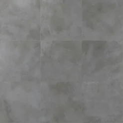 Alaplana Carrelage sol extérieur en grès cérame émaillé effet béton anthracite l.60 x L.60 x ép.0.95 cm Rohe