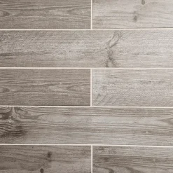 Colours Carrelage sol gris 20 x 120 cm Cotage