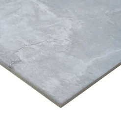 Carrelage sol gris effet pierre L.61,5 x l.30,8 cm x ép.8 mm, Shaded-GoodHome New
