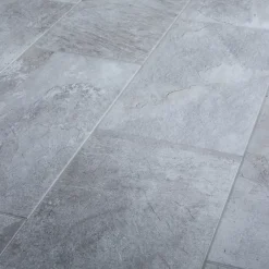 Carrelage sol gris effet pierre L.61,5 x l.30,8 cm x ép.8 mm, Shaded-GoodHome New